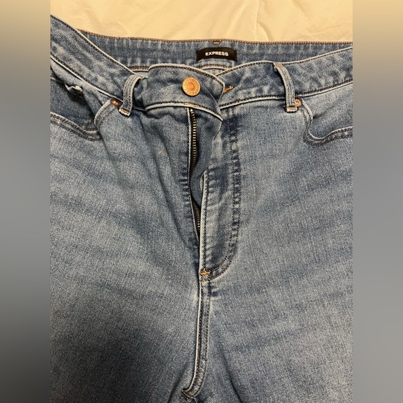 EXPRESS curvy slim super high rise jeans Size 12L - Picture 4 of 11